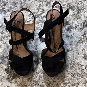 American Rag Elegant Black Strappy Heels